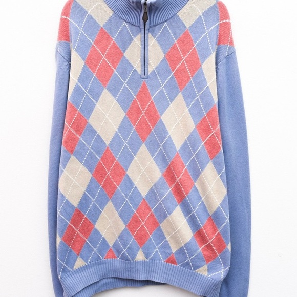 BROOKS BROTHERS Boy Argyle Plaid print on front - Picture 11 of 11